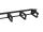 Equip 19" Rack Mount Kabelmanagement-Panel, Schwarz