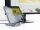 DeLOCK Tablet und Notebook Dockingstation 4K mit integrierter Halterung - HDMI / USB / Hub / SD / Micro SD / PD 3.0 - klappbar