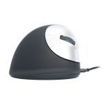 R-Go Tools Ergonomische Maus R-Go HE Break mit Pausensoftware, medium (Handlänge 165-185mm), Rechtshänder, verkabelt, schwarz