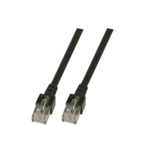 EFB Elektronik RJ45 S/FTP Cat5e Netzwerkkabel Schwarz 7,5 m SF/UTP (S-FTP)