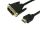 MediaRange MRCS118 Videokabel-Adapter 2 m HDMI DVI Schwarz