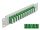 DELOCK 10" LWL Patchpanel 12 Port LC Quad grün 1 HE grau