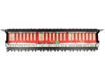 DELOCK 19" Patchpanel 24-Port Cat6A geschirmt schwarz