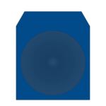 MediaRange BOX67 CD-Hülle Schutzhülle 1 Disks Blau, Grün, Rot, Gelb