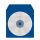 MediaRange BOX67 CD-Hülle Schutzhülle 1 Disks Blau, Grün, Rot, Gelb