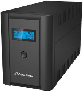 PowerWalker VI 1200 SHL Schuko Unterbrechungsfreie Stromversorgung (USV) Line-Interaktiv 1,2 kVA 600 W 4 AC-Ausgänge