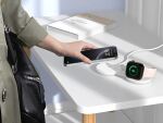 Conceptronic GORGON04W 2-in-1 faltbares magnetisches Qi2 25W kabelloses Ladegerät