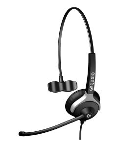GEQUDIO WA9007 Kopfhörer & Headset Kabelgebunden Kopfband Büro/Callcenter Schwarz