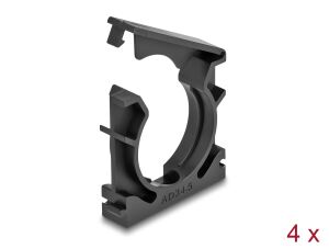 DELOCK Kabelschlauchhalter Verschlussclip 34,5mm 4Stk SW