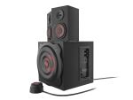 GENESIS Helium 610BT Lautsprecherset 60 W PC/Laptop Schwarz, Rot 2.1 Kanäle 2-Wege 30 W Bluetooth