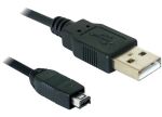 DeLOCK USB cable 2.0 mini 4-Pin Hirose 1,5m USB Kabel USB...