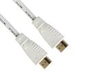 Techly ICOC-HDMI-4-005NWT HDMI-Kabel 0,5 m HDMI Typ A (Standard) Weiß