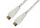 Techly ICOC-HDMI-4-005NWT HDMI-Kabel 0,5 m HDMI Typ A (Standard) Weiß