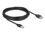 DELOCK USB 2.0 Verlängerungska. USB Typ-A St USB Typ-A Bu 5m