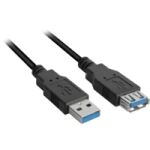 Sharkoon 1m, 2xUSB3.0-A USB Kabel USB 3.2 Gen 1 (3.1 Gen...