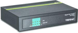 Trendnet TPE-TG50g Unmanaged Gigabit Ethernet (10/100/1000) Power over Ethernet (PoE) Schwarz