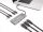 DELOCK 7 Port USB Hub 10 Gbps mit 4 x USB Type-C PD 80 W