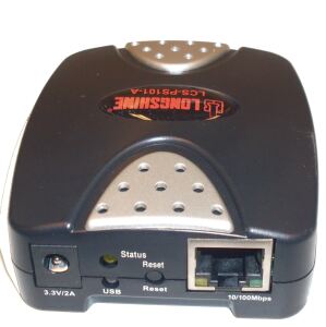Longshine Printserver 10/100 1x USB2.0 retail