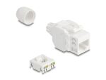 DELOCK Keystone Modul RJ45 Buchse zu LSA Cat.6A UTP 180° Kab