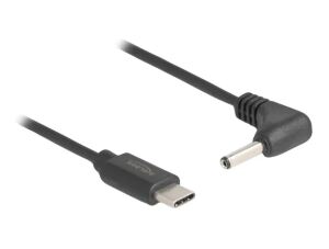 DeLOCK USB Type-C Stromkabel zu DC 3,5 x 1,35 mm Stecker gewinkelt 1,5 m