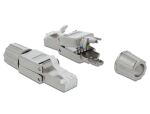 DeLOCK 86477 Drahtverbinder RJ-45 Grau