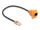 DELOCK D-Typ RJ45 Kabel Stecker zu Buchse Cat.5e O/S 30cm