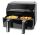 Emerio Smart Fryer AF-130376.1 Doppel 7,2 l Eigenständig 2400 W Heißluftfritteuse Schwarz
