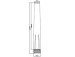 DELOCK LTE-Antenne N-Stecker 2,5dBi, GSM/UMTS outdoor weiß