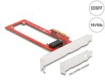 DeLOCK PCI Express x4 Karte zu 1 x EDSFF E1.S Slot - Low Profile Formfaktor
