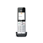 Gigaset COMFORT 500HX Analoges/DECT-Telefon Anrufer-Identifikation Schwarz, Silber