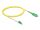 DELOCK Kabel LWL LC-APC zu SC-APC Simplex Singlemode OS2 2m