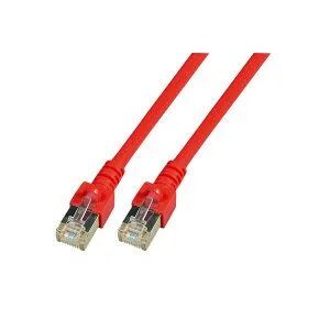 EFB Elektronik RJ45 S/FTP Cat5e Netzwerkkabel Rot 7,5 m SF/UTP (S-FTP)