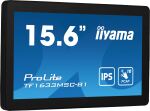 iiyama ProLite TF1633MSC-B1 Computerbildschirm 39,6 cm (15.6") 1920 x 1080 Pixel Full HD Touchscreen Schwarz