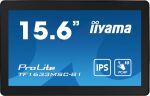 iiyama ProLite TF1633MSC-B1 Computerbildschirm 39,6 cm (15.6") 1920 x 1080 Pixel Full HD Touchscreen Schwarz