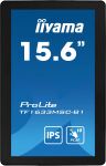 iiyama ProLite TF1633MSC-B1 Computerbildschirm 39,6 cm (15.6") 1920 x 1080 Pixel Full HD Touchscreen Schwarz