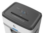 HP OneShred 18CC Aktenvernichter Partikelschnitt-Zerkleinerung 65 dB 22 cm Weiß, Schwarz