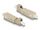 DeLOCK LWL Hybrid Kupplung SC Simplex Stecker zu LC Simplex Buchse beige