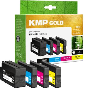 KMP 1766,6005 Druckerpatrone 4 Stück(e) Kompatibel Hohe (XL-) Ausbeute Schwarz, Cyan, Magenta, Gelb