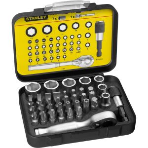 Stanley Bit-Satz 39-tlg Bithalter + Miniknarre