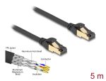 DeLOCK RJ45 Netzwerkkabel Cat.6A Stecker zu Stecker S/FTP...