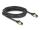 DeLOCK RJ45 Netzwerkkabel Cat.6A Stecker zu Stecker S/FTP schwarz 5 m mit Cat.7 Rohkabel Industrie und Outdoor tauglich