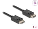 DELOCK DisplayPort Kabel 16K 30Hz/8K 60Hz 40 Gbps 1m