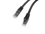 Lanberg PCU6-10CU-0025-BK Netzwerkkabel Schwarz 0,25 m...