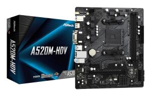 Asrock A520M-HDV Sockel AM4 micro ATX