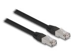 DeLOCK RJ45 Netzwerkkabel Cat.6A S/FTP PE Outdoor 20 m schwarz