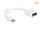 DELOCK Displayport Adapter mini DP -> DP St/Bu weiß