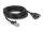 DELOCK Verlängerungskabel S/FTP RJ45 ST -> BU Cat6A 5.00m sw