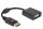 DeLOCK Adapter DisplayPort 1.2 Stecker zu VGA Buchse schwarz