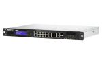 QNAP QGD-1600 Managed Gigabit Ethernet (10/100/1000) 1U Schwarz, Grau