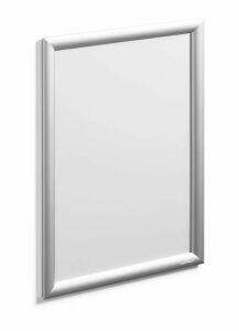 Durable 479723 Wandrahmen 278 x 402 mm Rechteck Silber Aluminium
